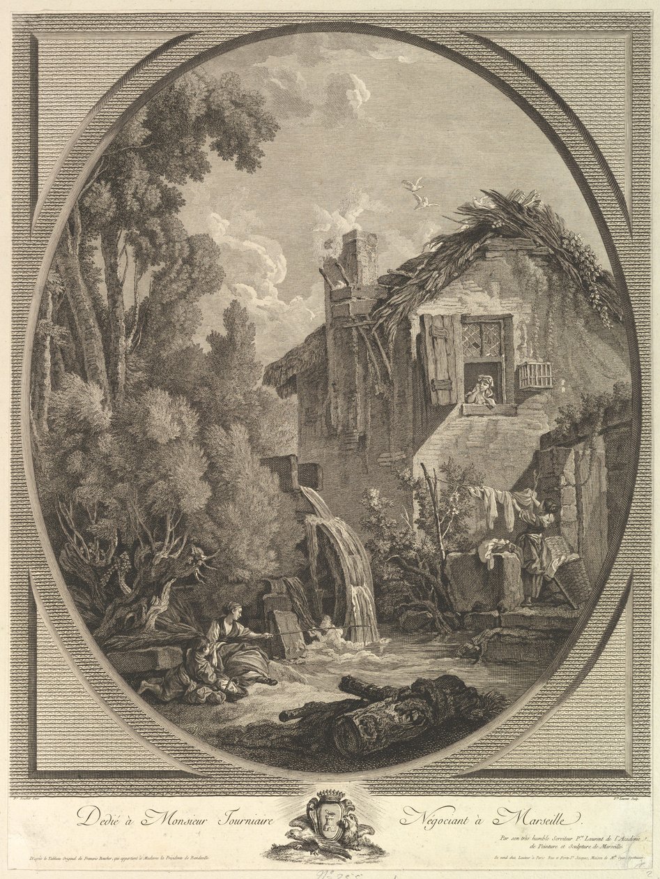paisagem de Pierre Francois Laurent