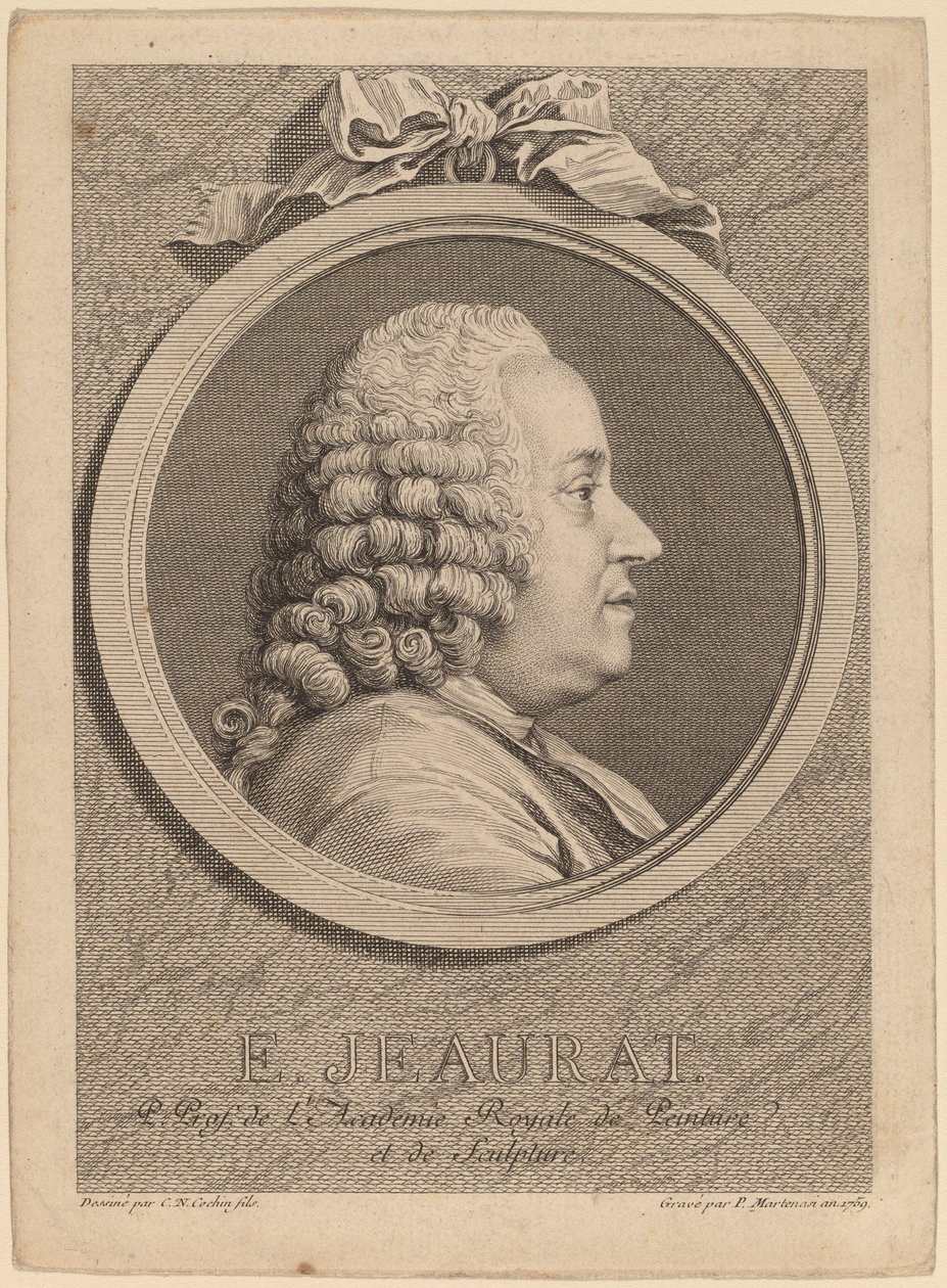 Edme-Sebastien Jeaurat de Pierre Francois Martenasie after Charles Nicolas Cochin II