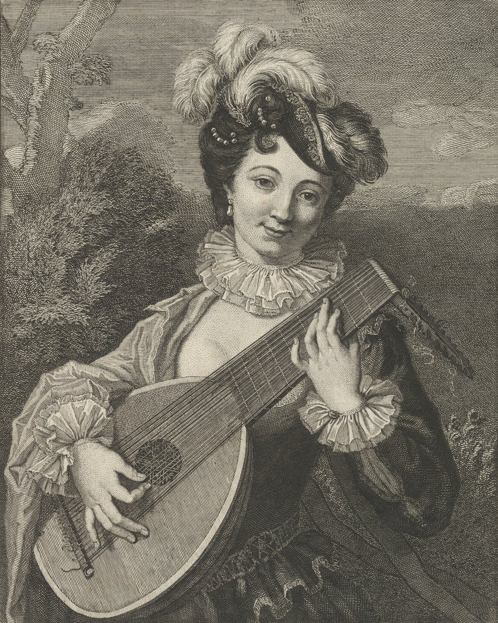 Diversão espanhola, século XVIII. de Pierre François Basan