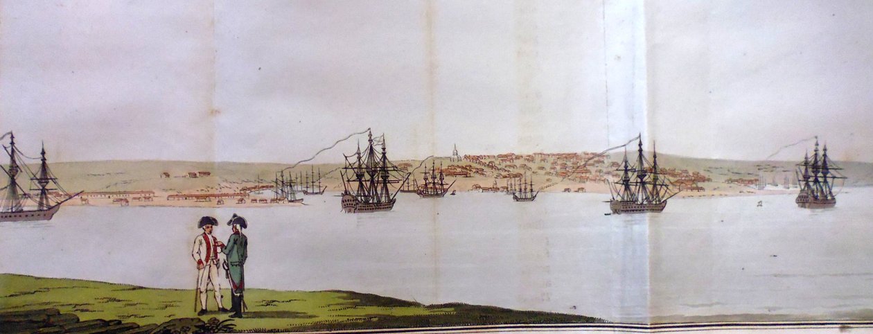 Porto de Sebastopol. De Viagens pelas províncias do sul do império russo em 1793 e 1 de Pierre François Tardieu