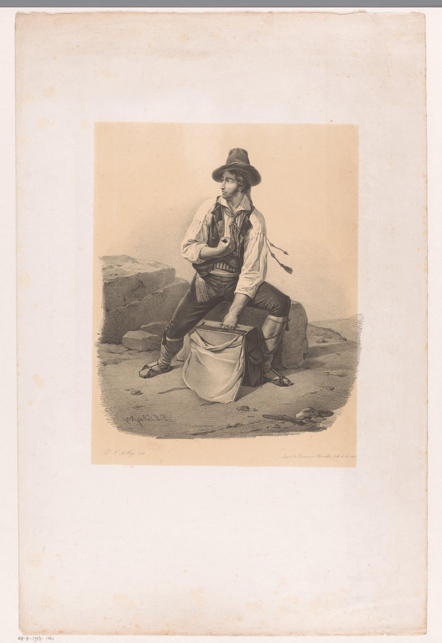 mendigo ladrão de Pierre François le Roy