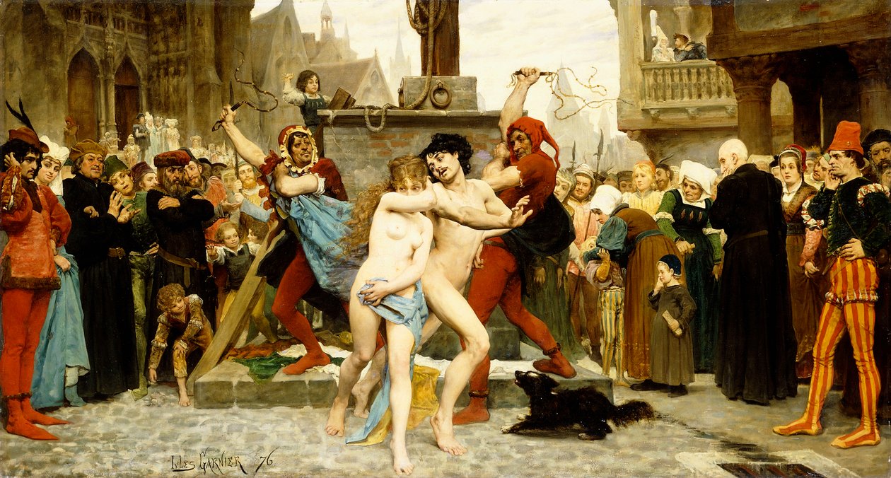 O tormento dos adúlteros de Pierre Garnier