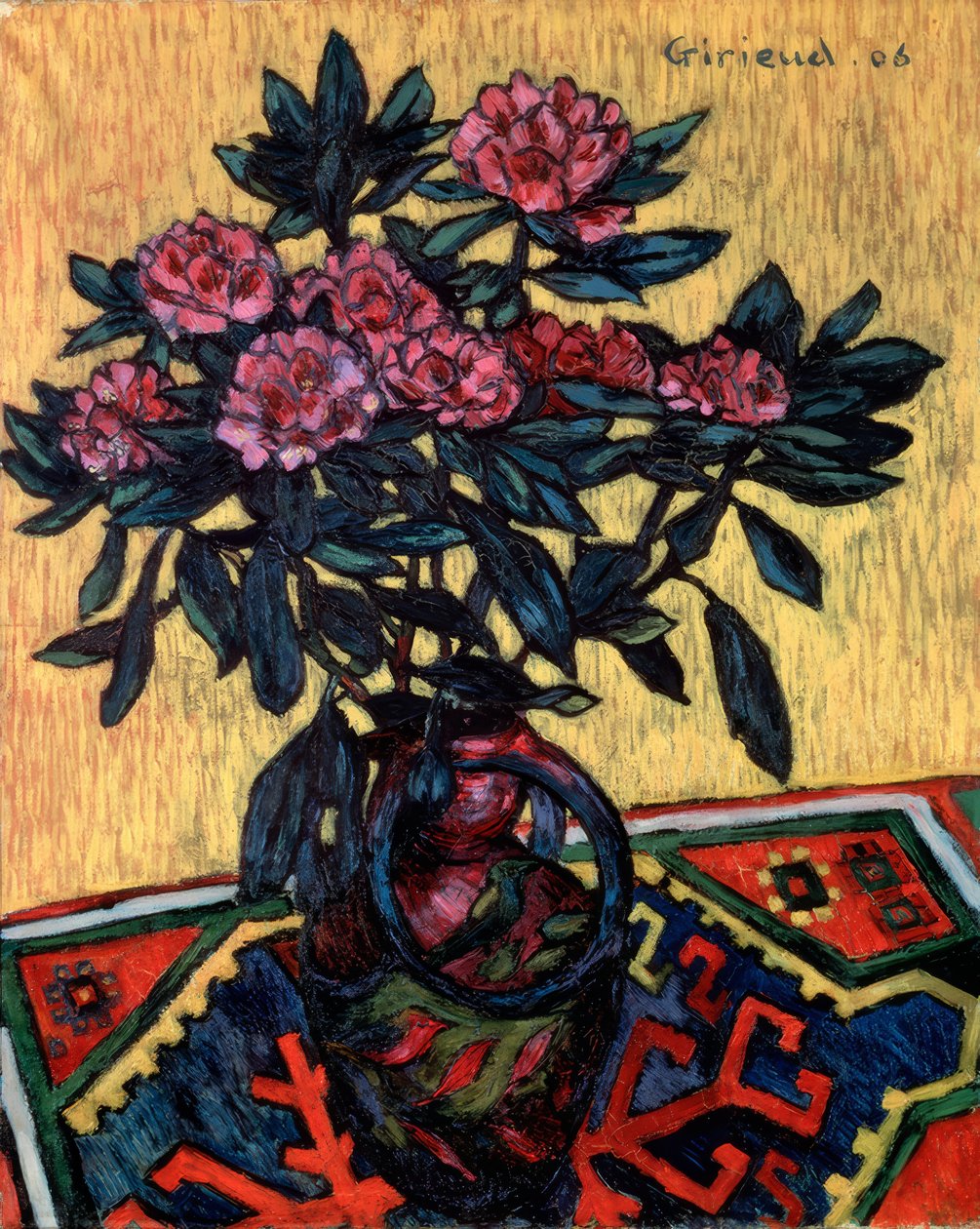 Peônias de Pierre Paul Girieud