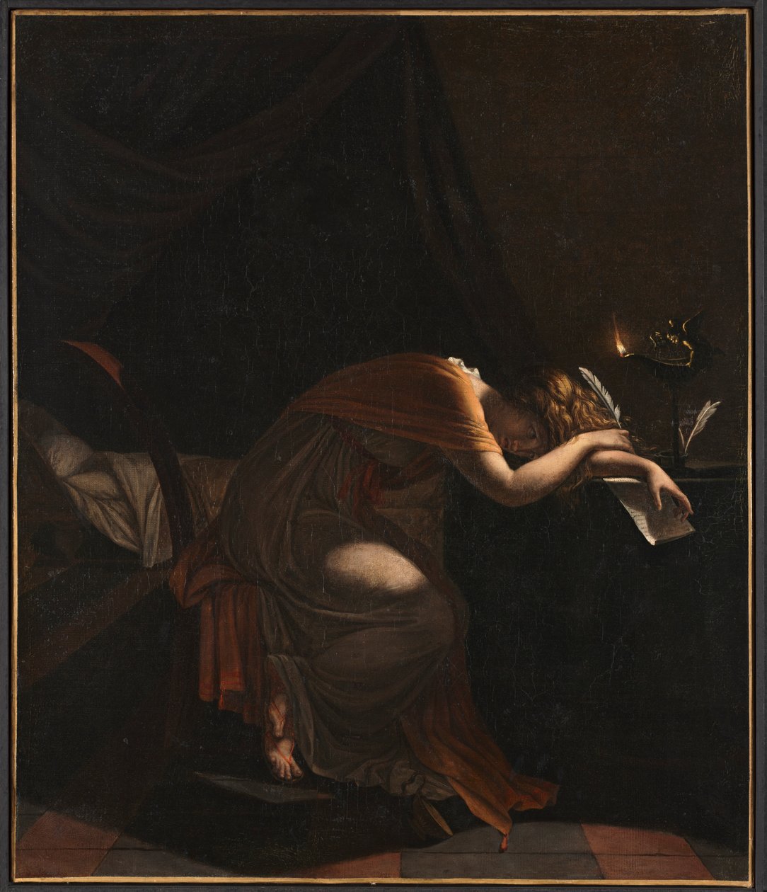 A Morte de Sophonisba, c. 1810. de Pierre Guérin
