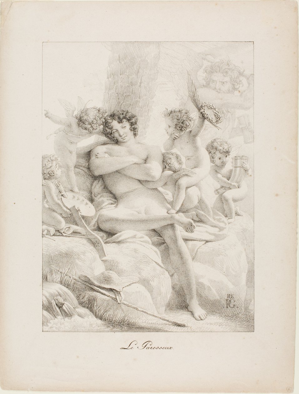 O Preguiçoso de Pierre Guérin