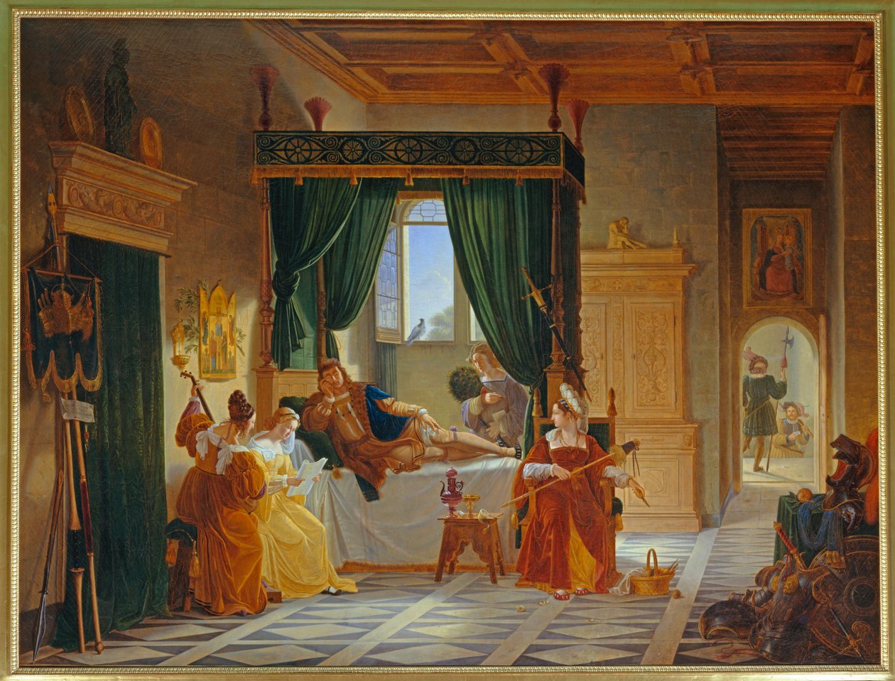 La convalescence de Bayard - A convalescença de Bayard ... de Pierre Henri Revoil