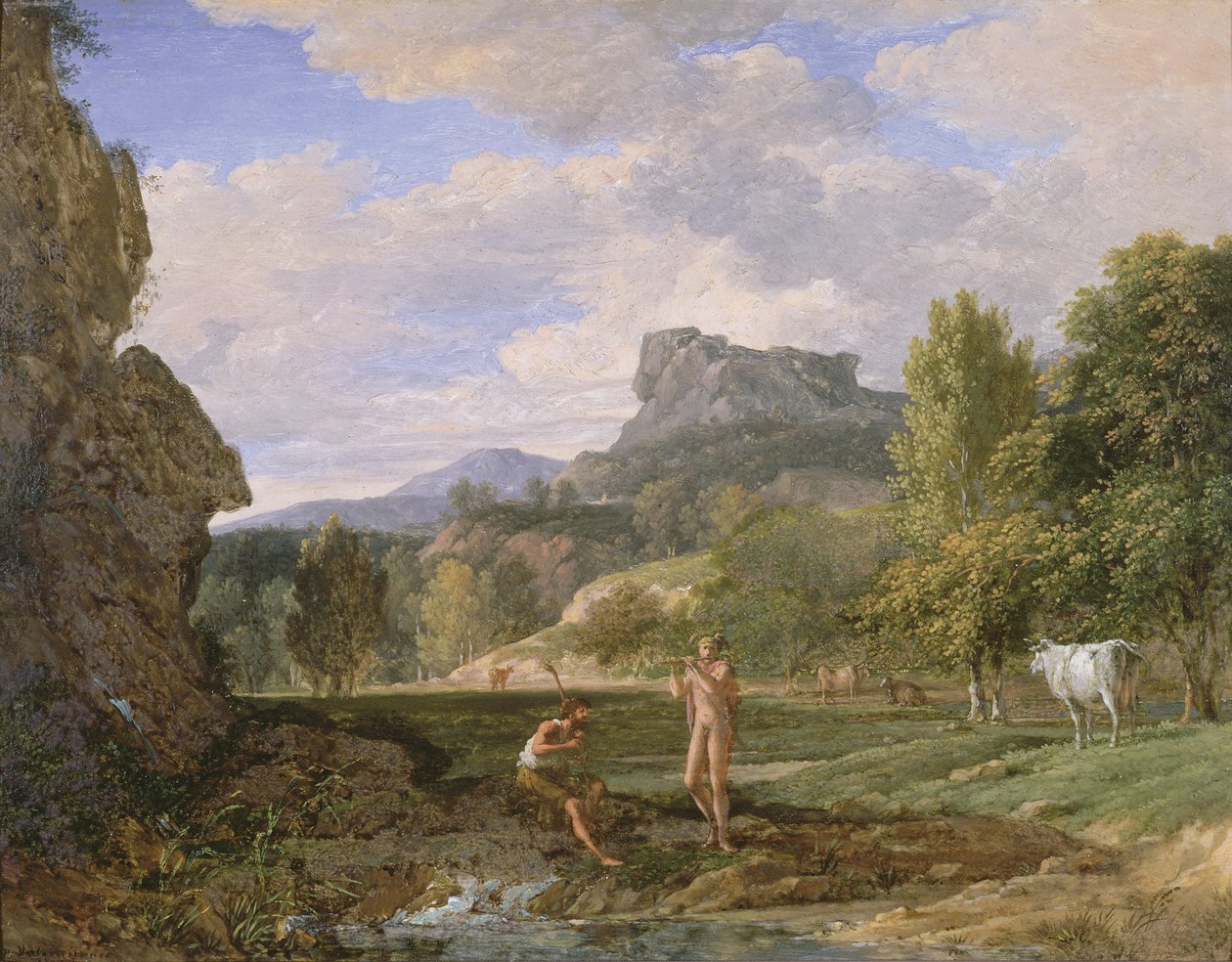 Mercúrio e Argus, 1793 de Pierre Henri de Valenciennes