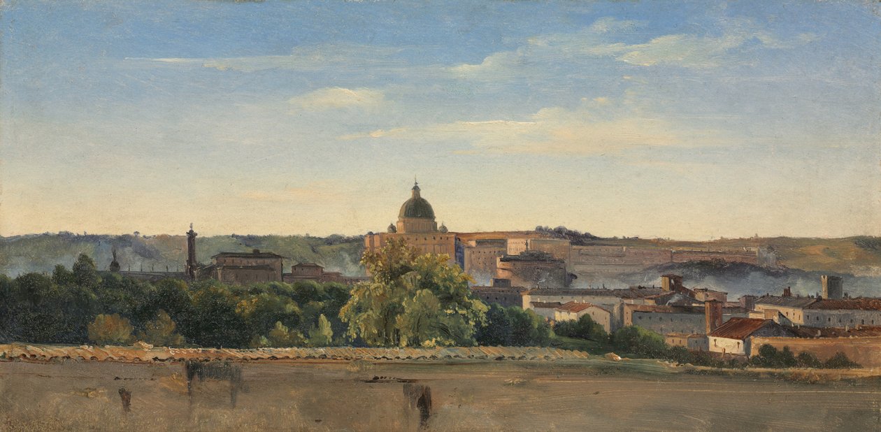 Vista de Roma, c.1782-1784 de Pierre Henri de Valenciennes