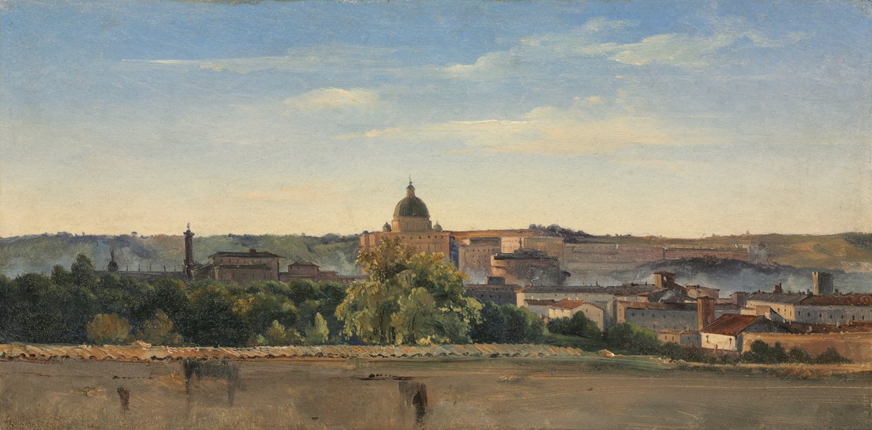 Vista de Roma, c. 1782-1784. de Pierre Henri de Valenciennes
