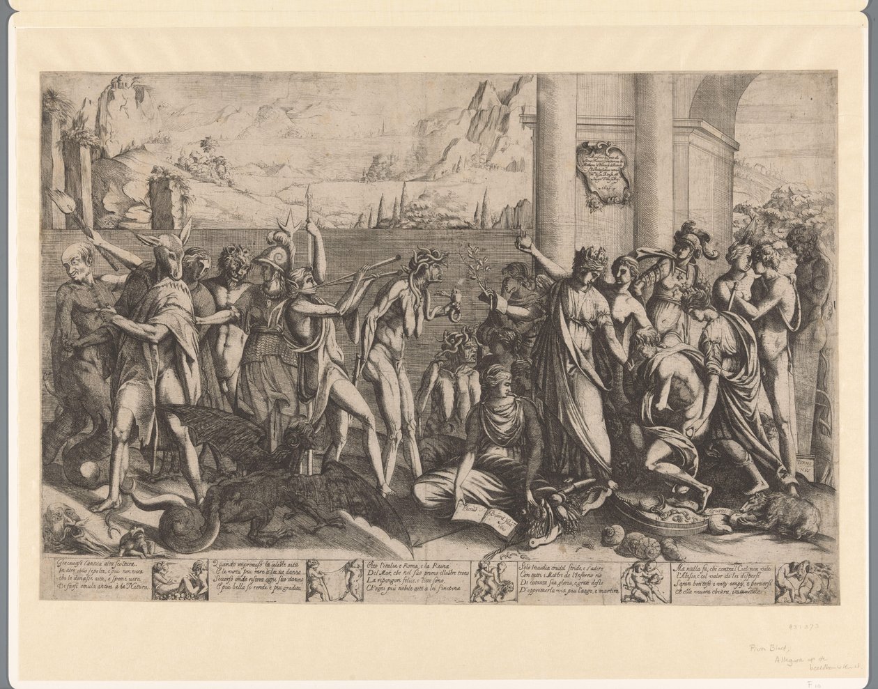 Alegoria da escultura de Pierre II Biard