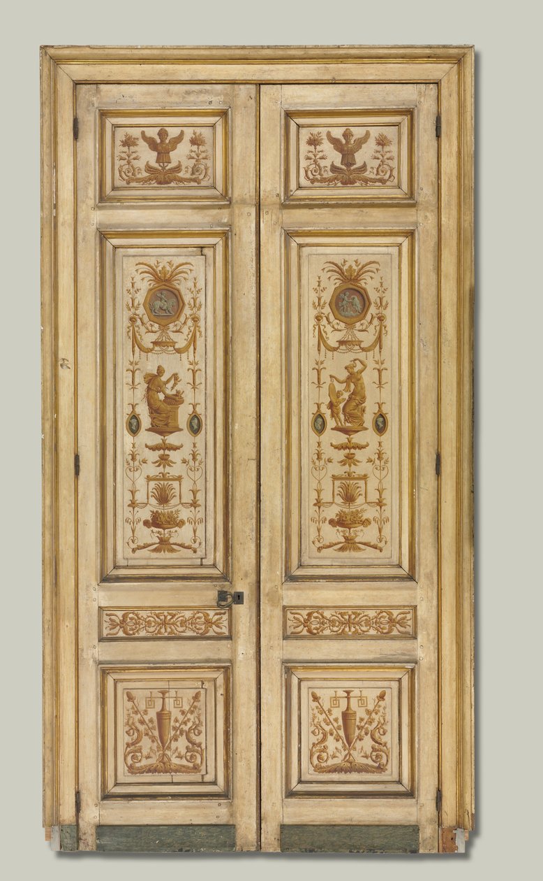 Porta de folha dupla de Pierre II Rousseau