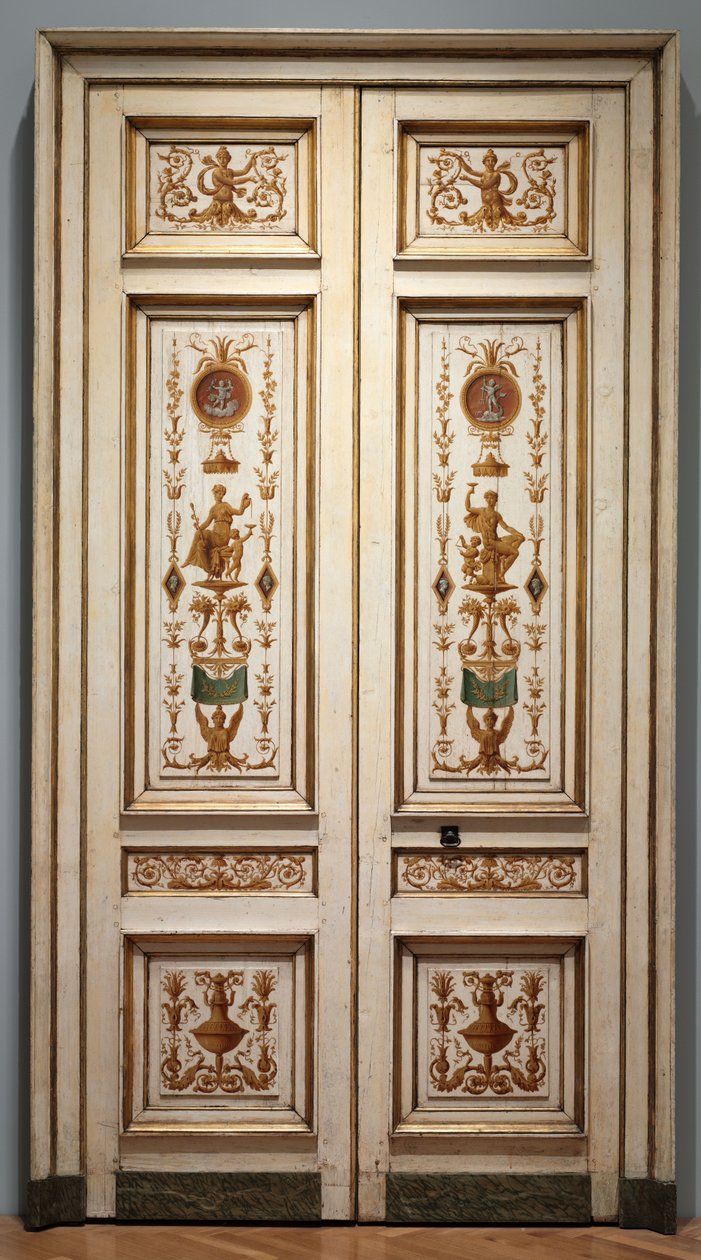 Portas de duas folhas, década de 1790 de Pierre II Rousseau