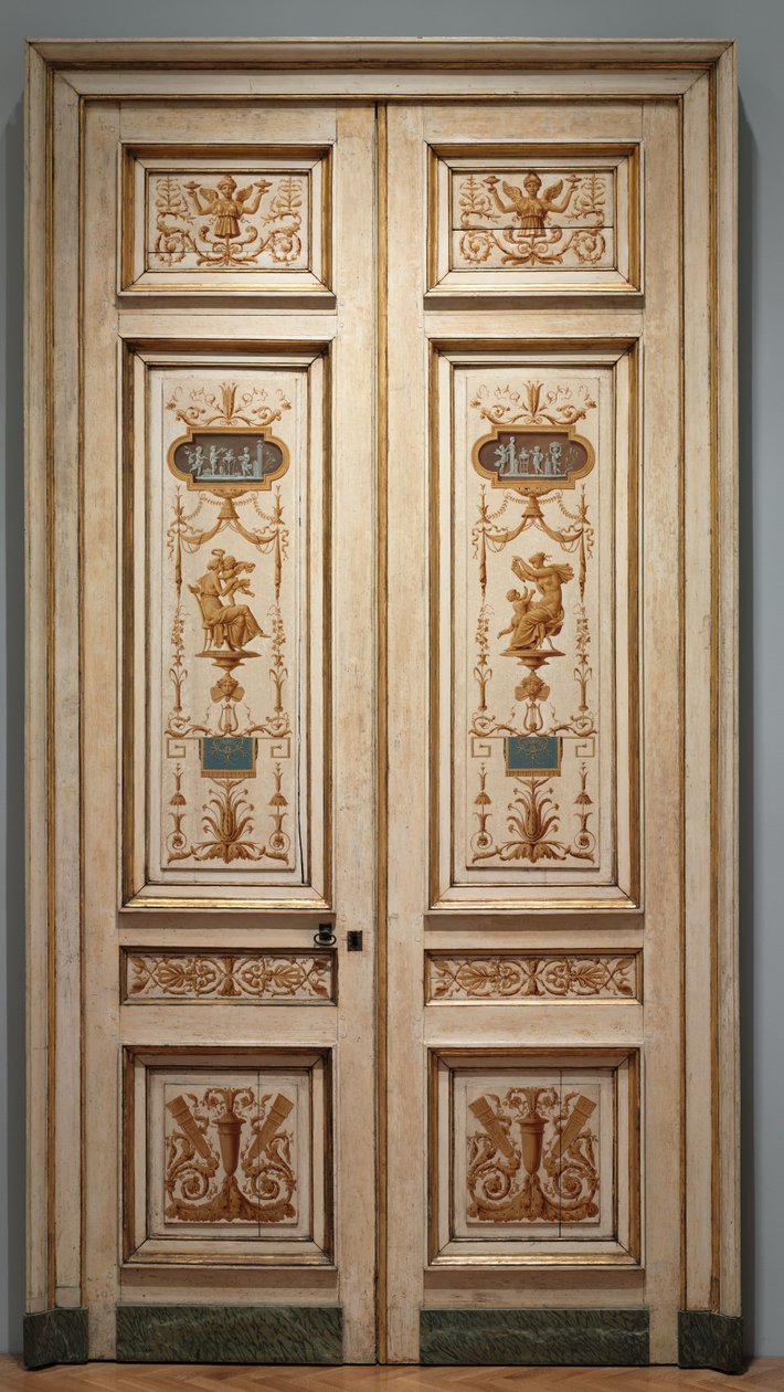 Portas de duas folhas, década de 1790 de Pierre II Rousseau
