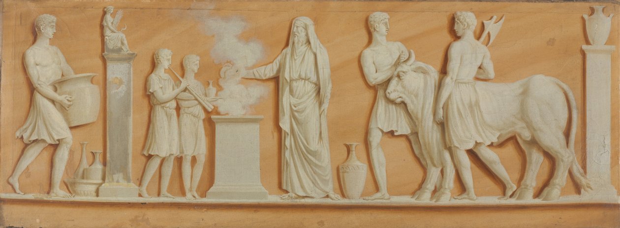 Pintura de portas de Pierre II Rousseau