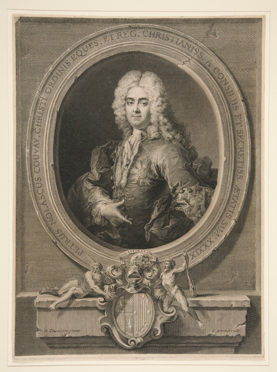 Petrus Nolascus Couvay de Pierre Imbert Drevet