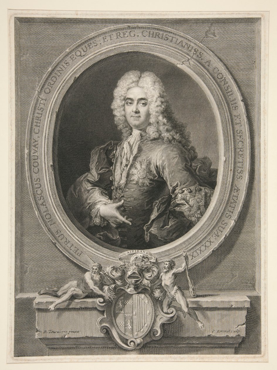 Petrus Nolascus Couvay de Pierre Imbert Drevet