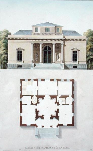 Country House at Laeken, from 