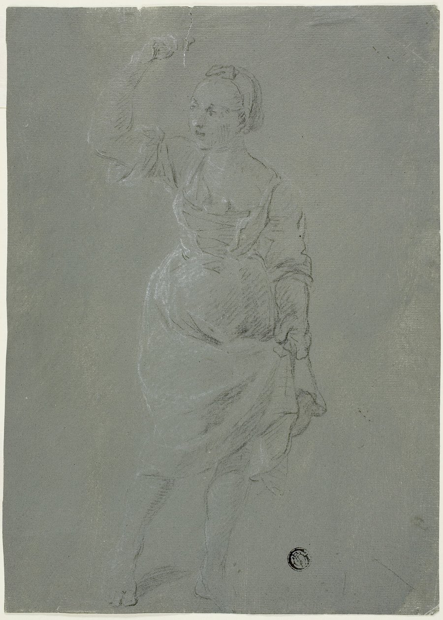Mulher dançarina de Pierre Jacques Volaire
