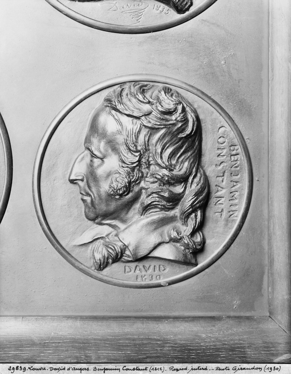 Henri Benjamin Constant de Rebecque, 1830 (bronze) de Pierre Jean David d