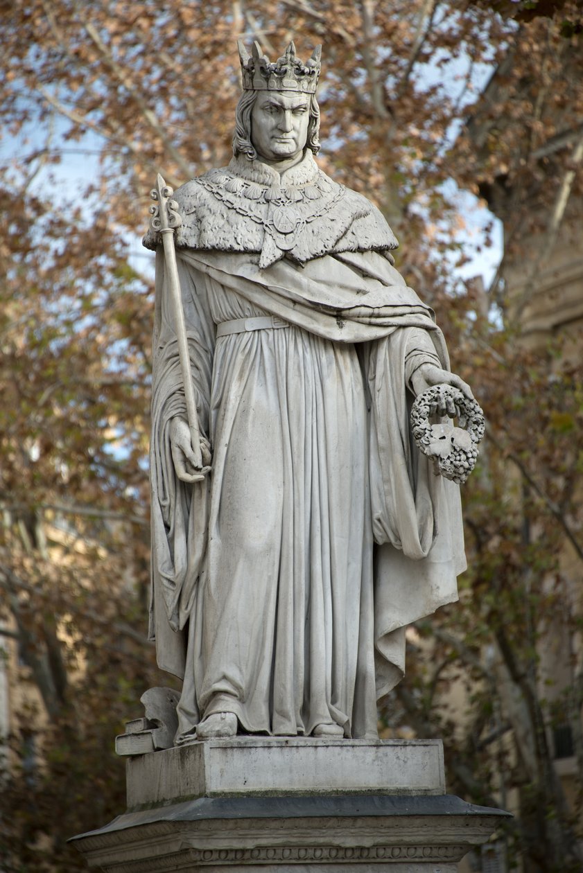 Estátua do Rei René de Pierre Jean David dAngers
