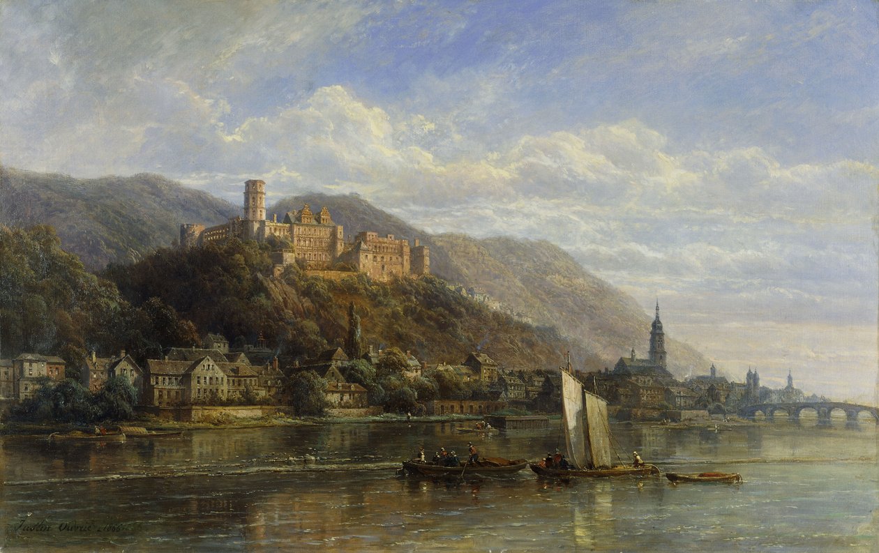 Heidelberg, 1866 de Pierre Justin Ouvrie