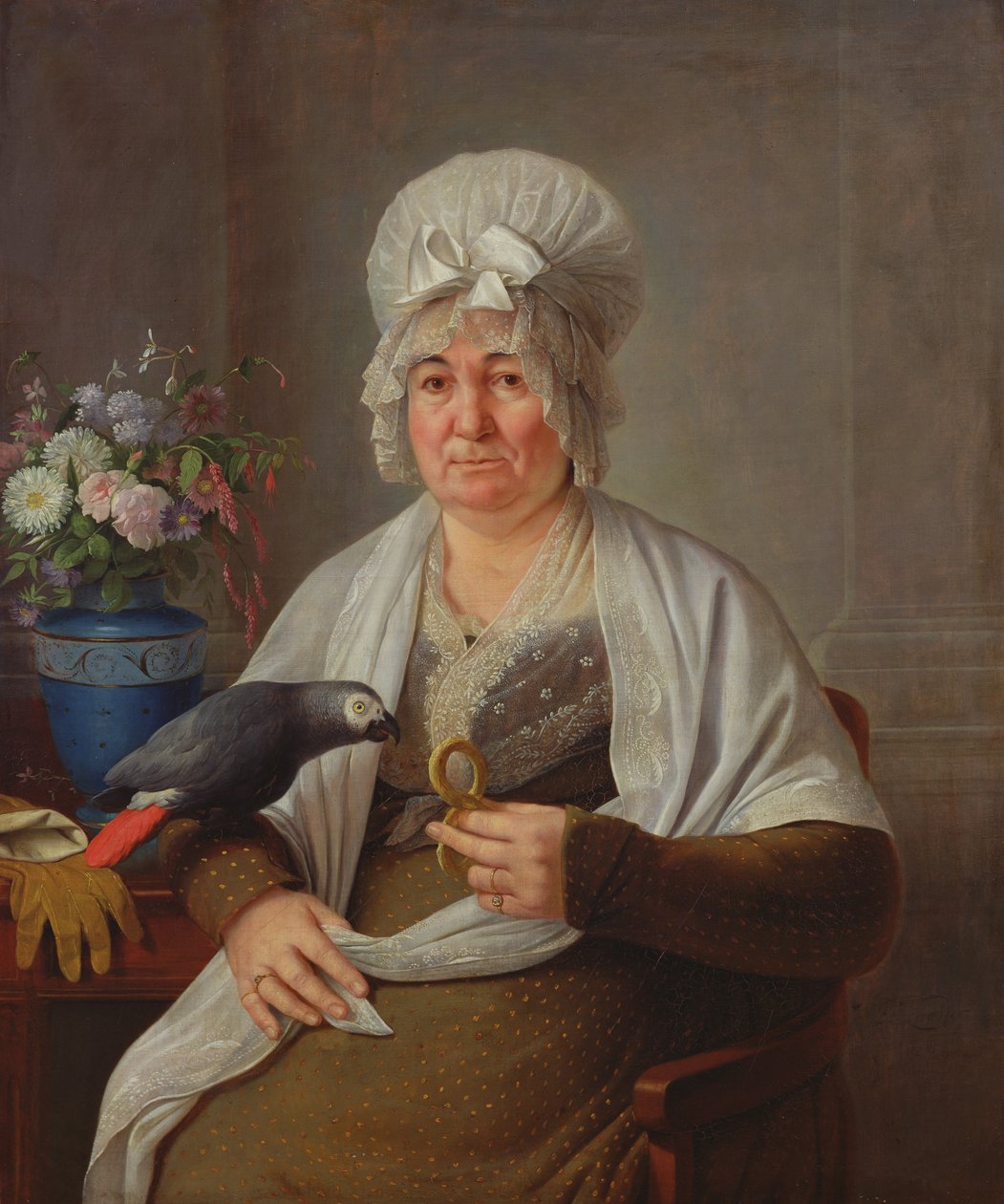 Retrato da Madame Pierre Guibert, 1809 de Pierre Lacour
