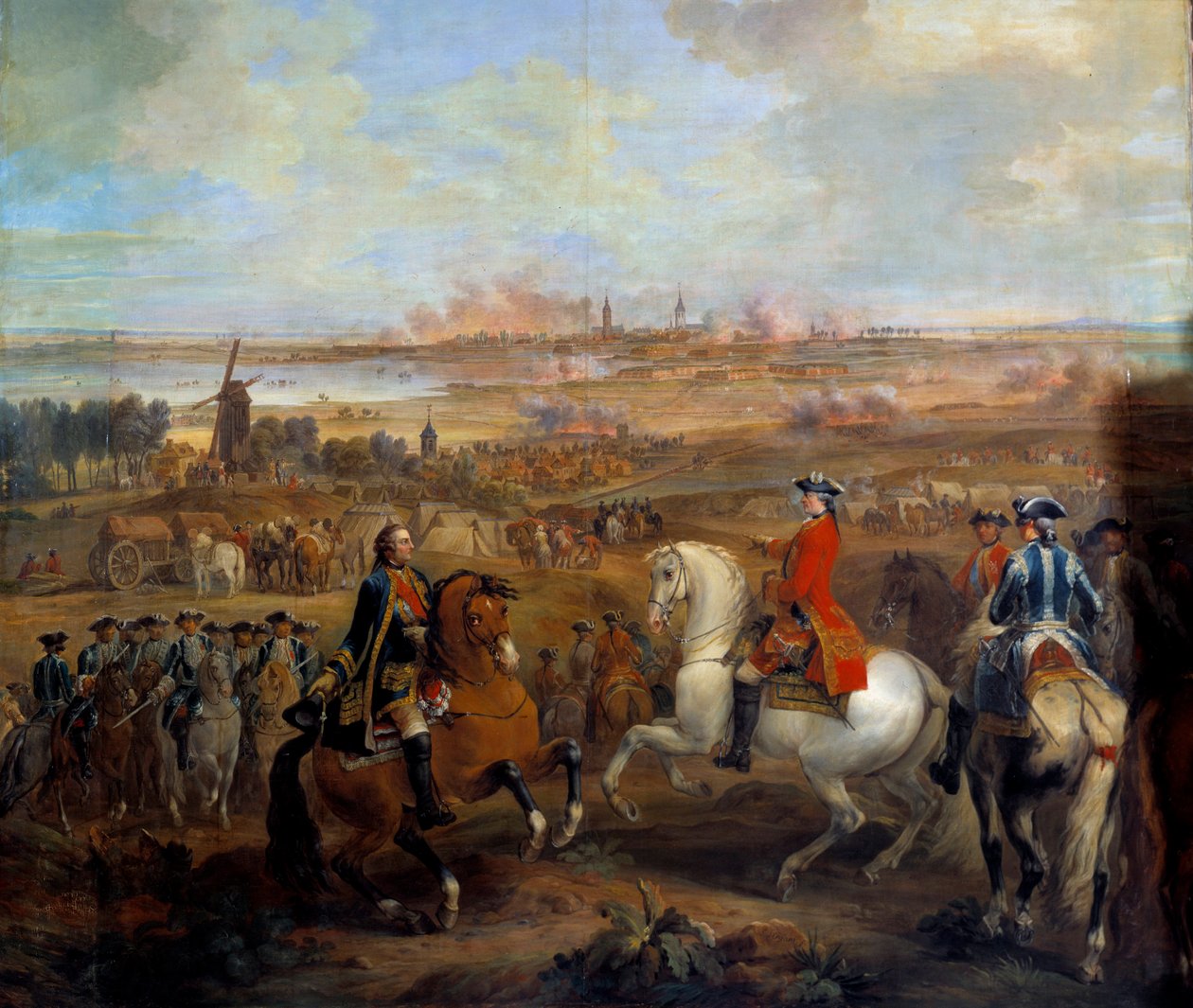Campanha da Flandres (1745-1747): "Captura de Menin, 4 de junho de Pierre Lenfant