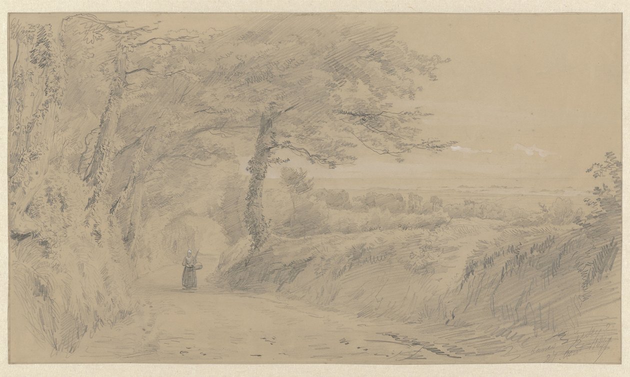 Paisagem em Jersey de Pierre Louis Dubourcq