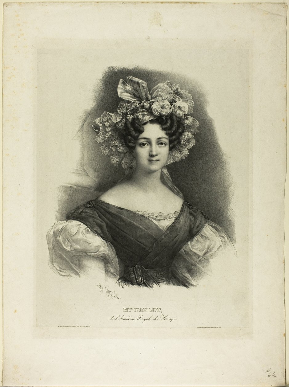 Senhorita Noblet de Pierre Louis Henri Grevedon