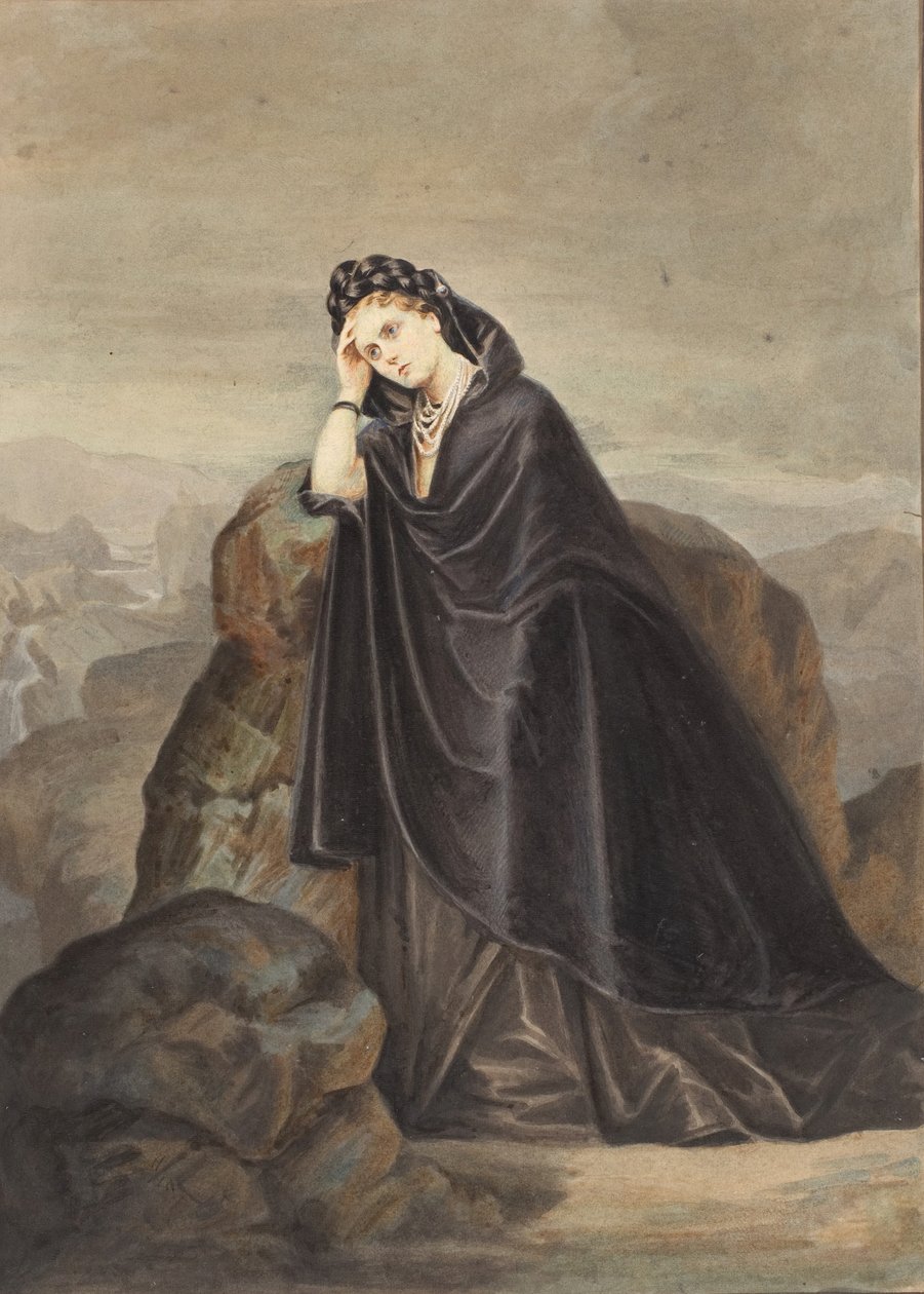Beatrix, 1856-57, impresso em 1861-67 de Pierre Louis Pierson