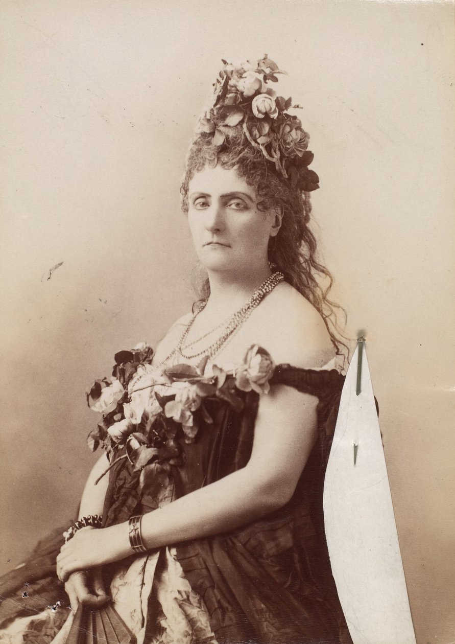 [Condessa de Castiglione], 1895. de Pierre Louis Pierson