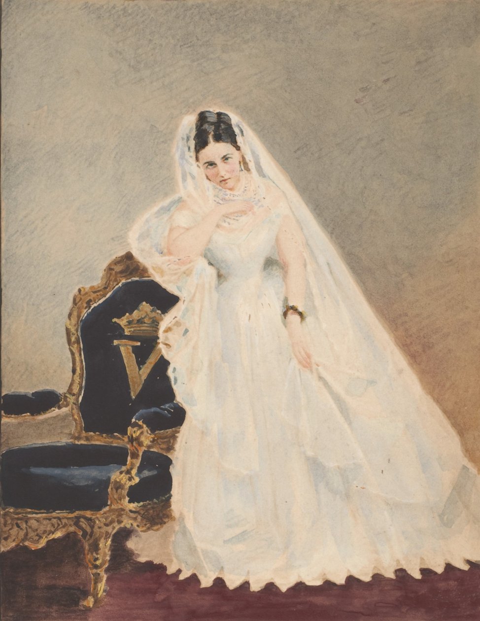 Pintor de Derelitta, década de 1860. de Pierre Louis Pierson