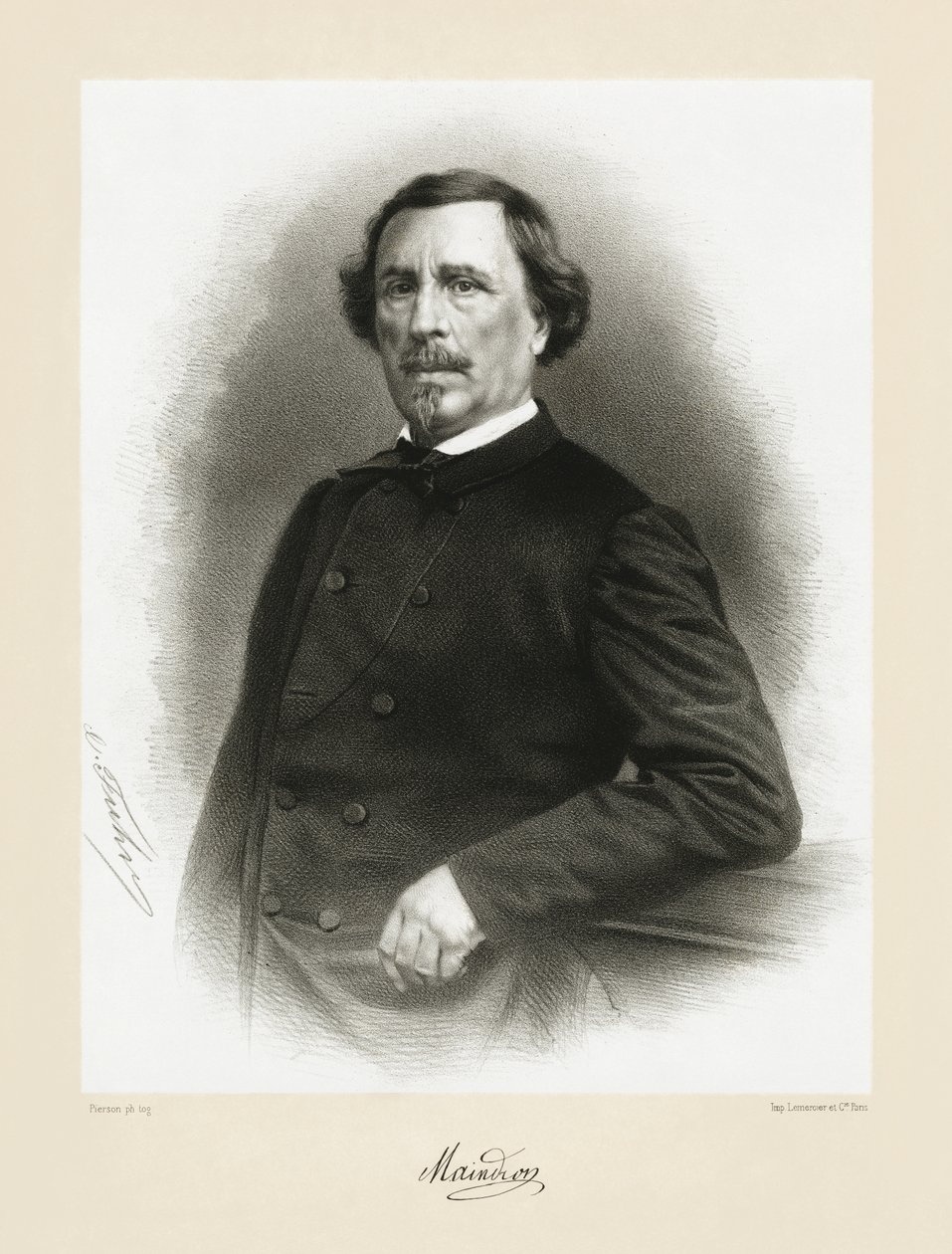 Hippolyte Maindron, 1865-66 de Pierre Louis Pierson