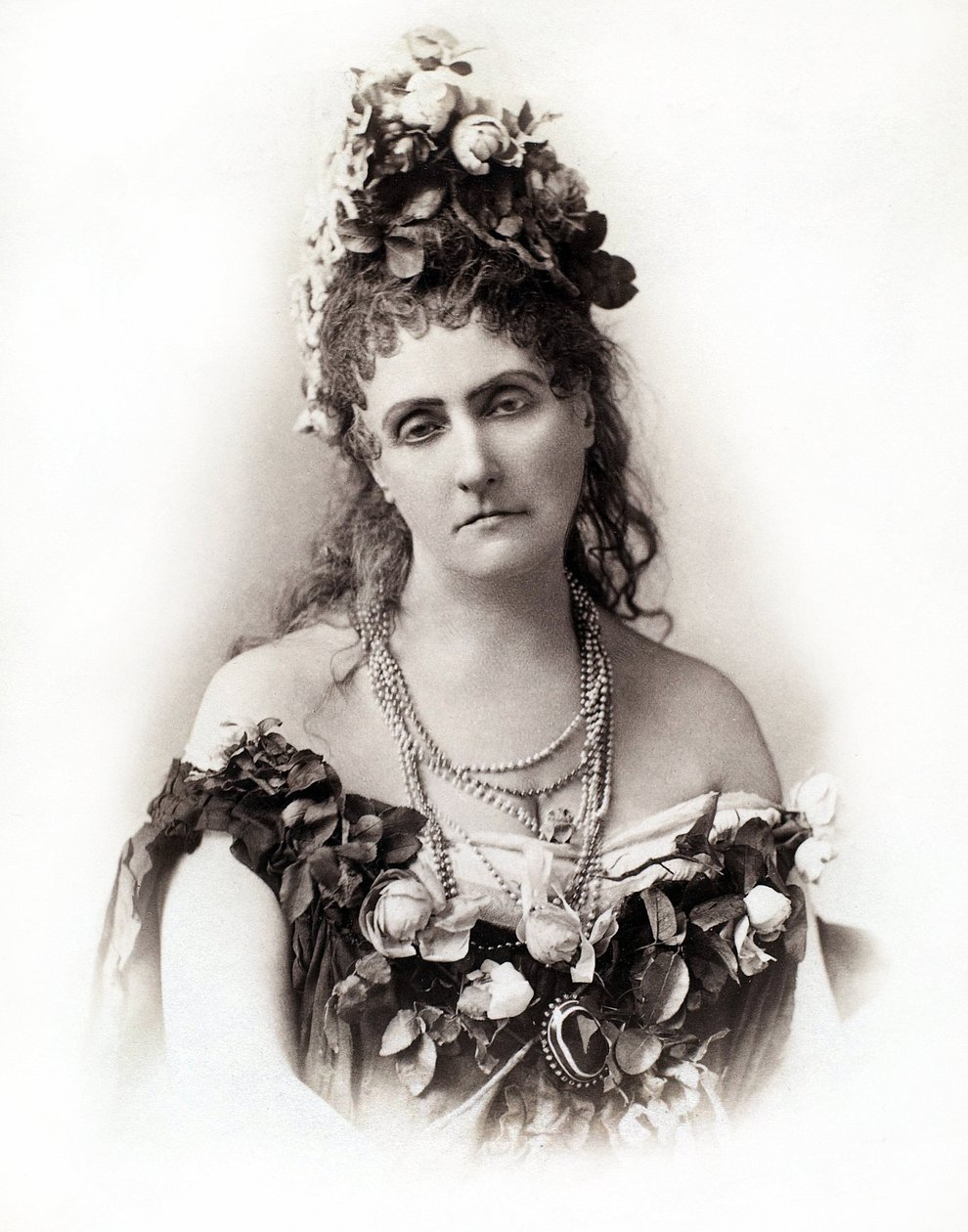 Retrato da Condessa Virginia Oldoini Verasis di Castiglione (1835Ð1899) - Retrato de Virginia Oldoini Verasis, Condessa de Castiglione (1837-1899) - foto de Pierre Louis Pierson (1822-1913) de Pierre Louis Pierson