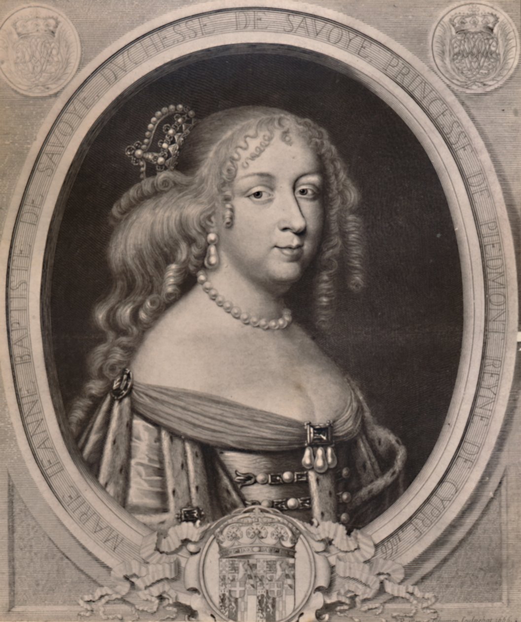 Marie Jeanne Baptiste, Duquesa de Savoie, final do século XVII 1894 de Pierre Louis van Schuppen