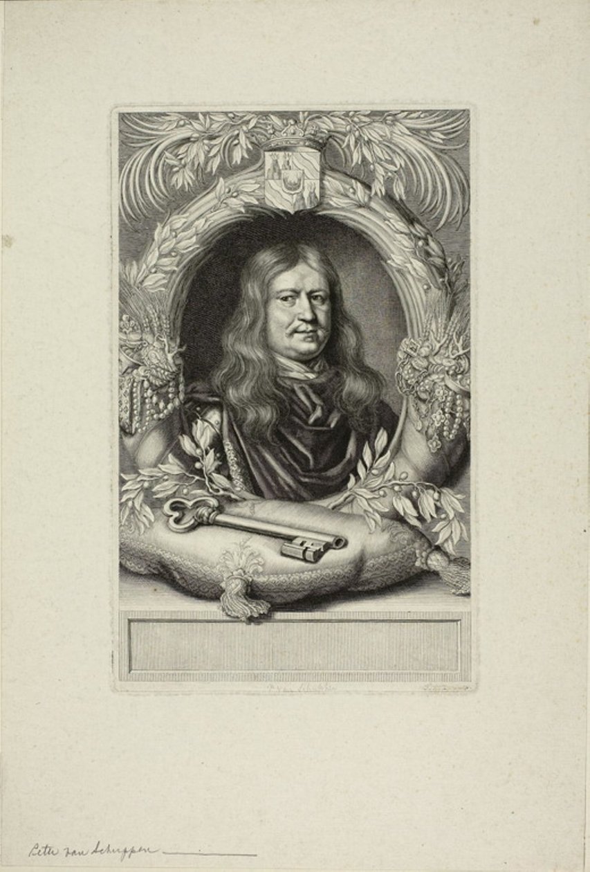 Retrato de um homem de Pierre Louis van Schuppen