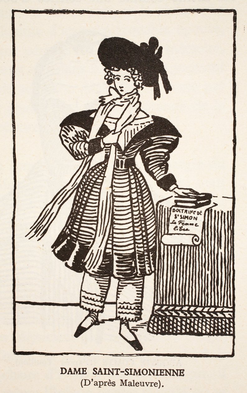 Lady Saint Simonian de Pierre Maleuvre