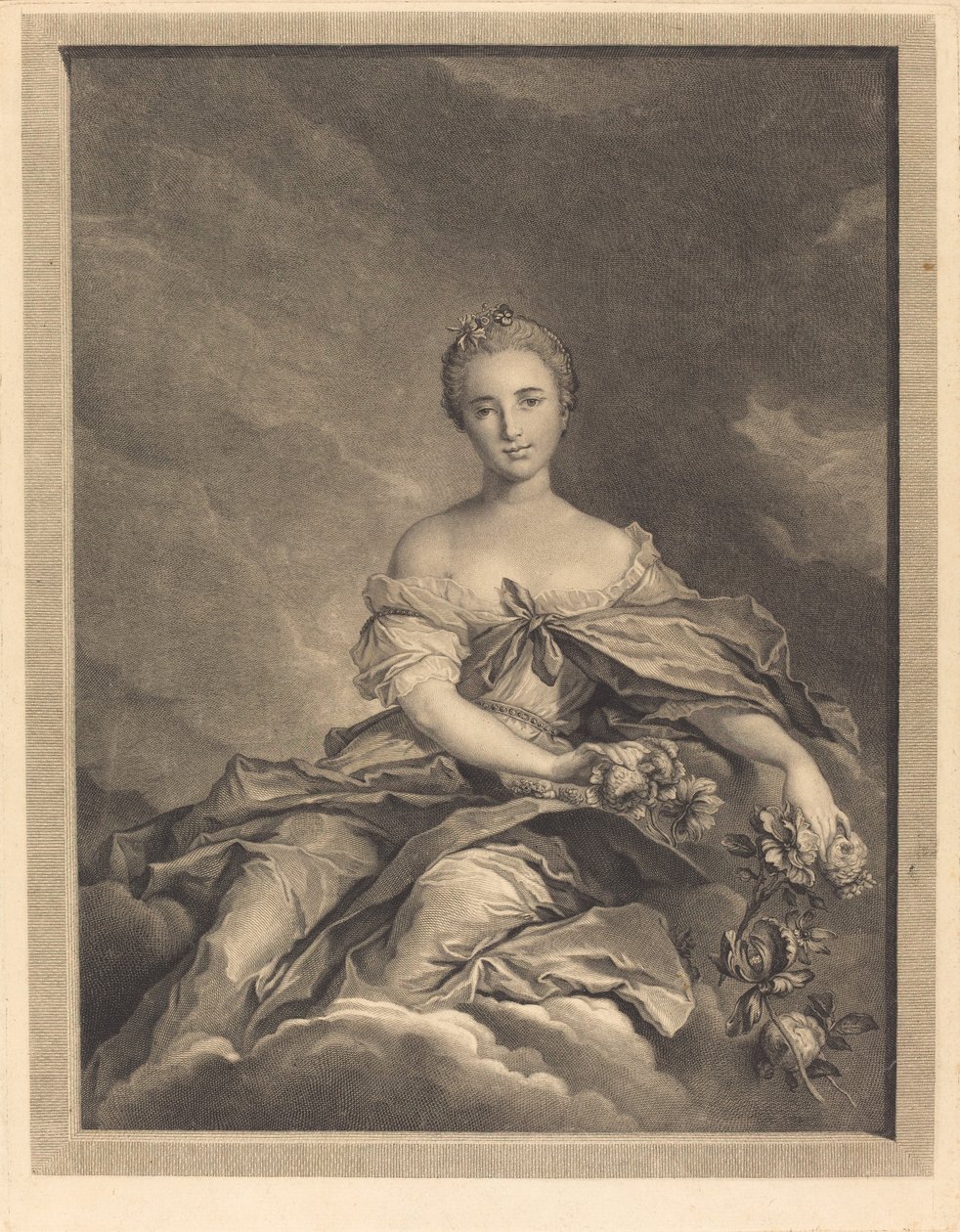 Alavanca Flore a Son de Pierre Maleuvre after Jean Marc Nattier