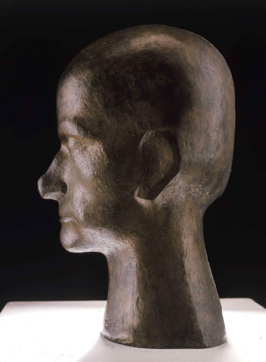 Busto de Baudelaire, bronze de Pierre Maurice Raymond Duchamp Villon