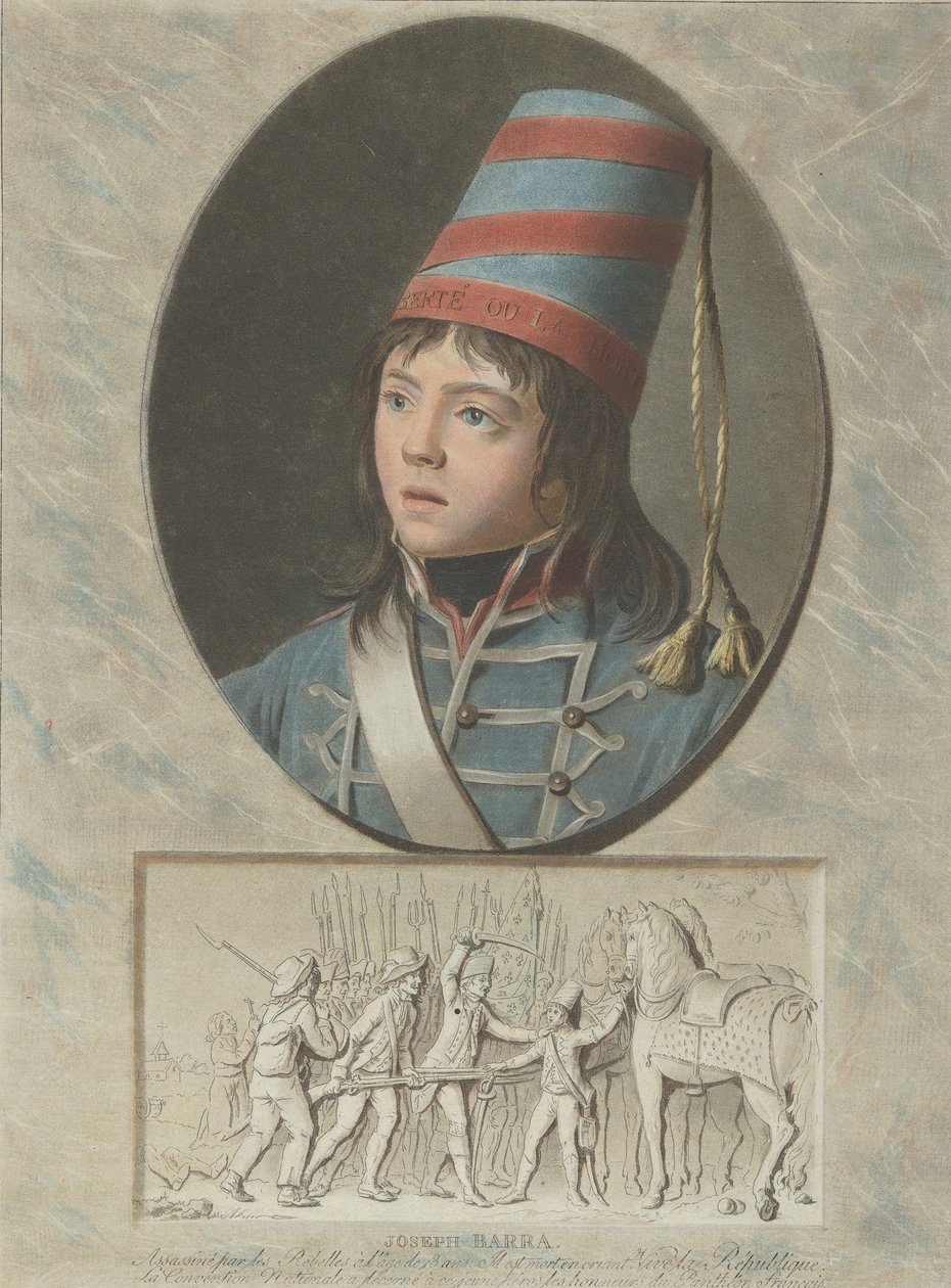Joseph Barra depois de F. Garnerey, ca. 1795. de Pierre Michel Alix