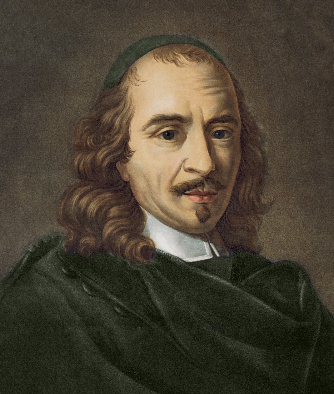 Retrato de Pierre Corneille (1606-1684) - Gravura de Pierre-Michel Alix (1762-1817) - Retrato de Pierre Corneille (1606-1684), escritor francês Gravura de Pierre Michel Alix de Pierre Michel Alix