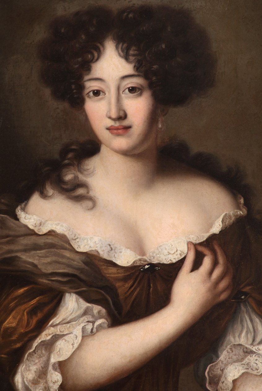 Uma senhora, disse ser Hortense Mancini, duquesa de Mazarin de Pierre Mignard
