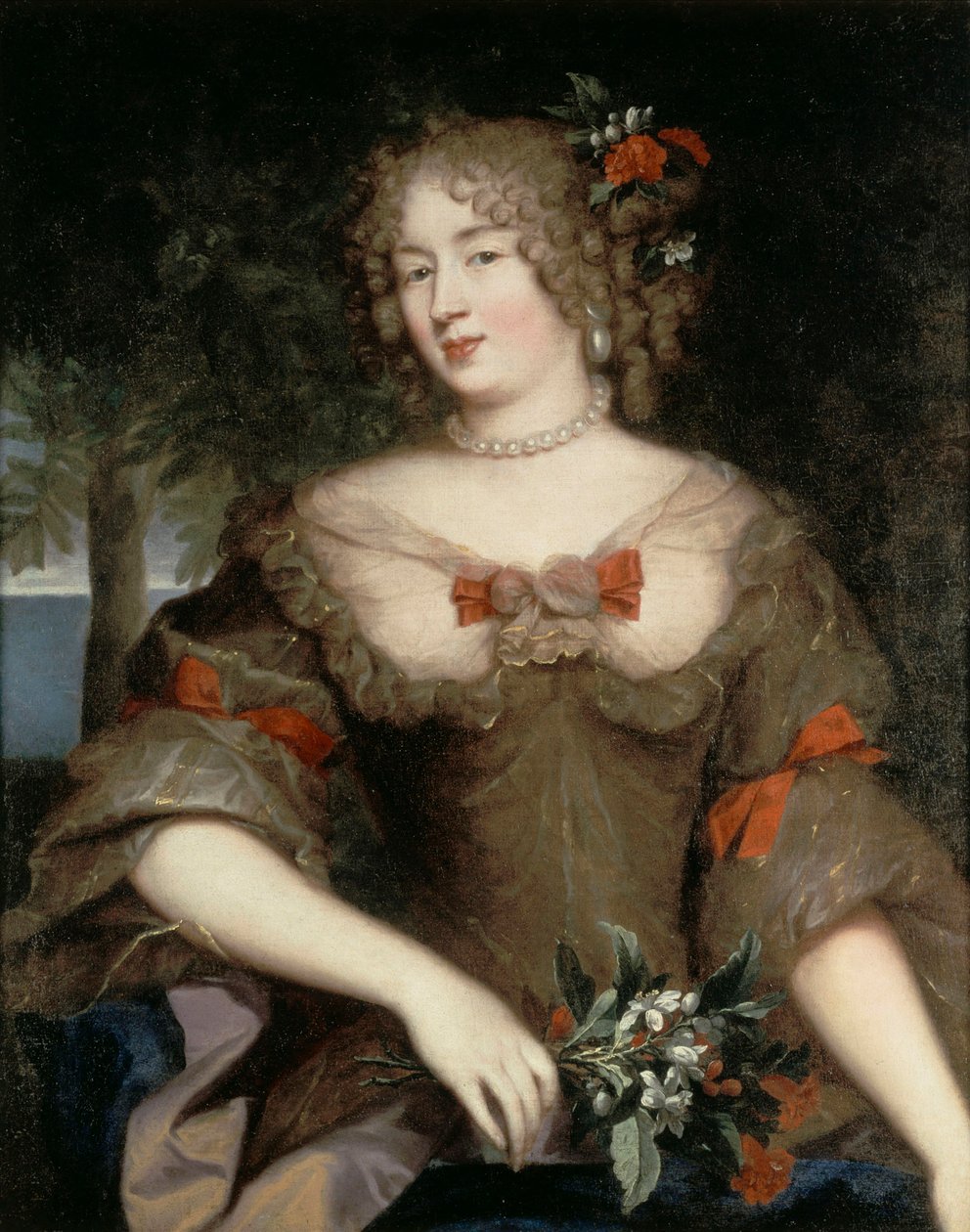 Françoise-Marguerite de Sévigné, condessa de Grignan (1648-1705), cerca de 1669. de Pierre Mignard