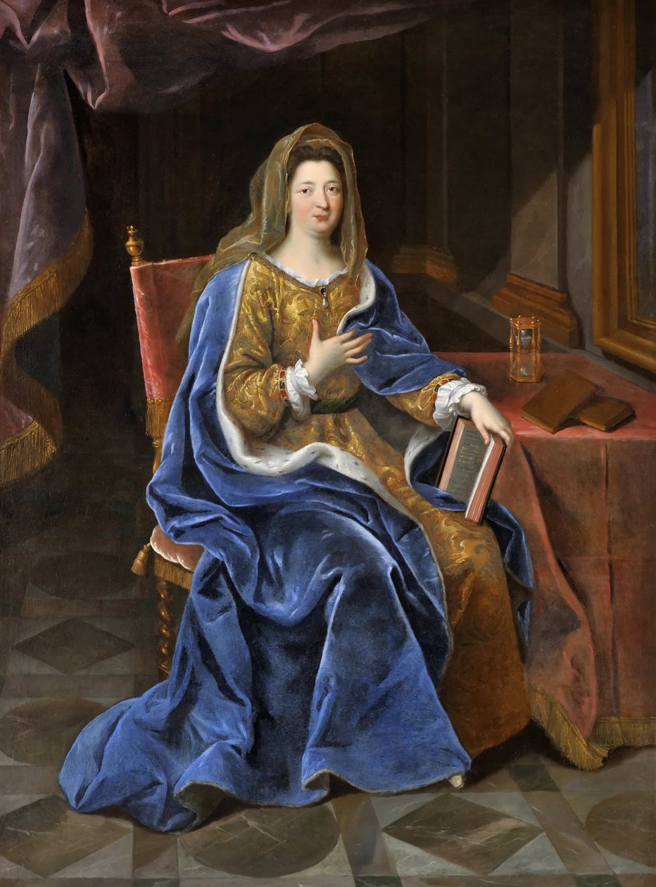 Françoise d&39;Aubigné, Marquesa de Maintenon 1635-1719 de Pierre Mignard