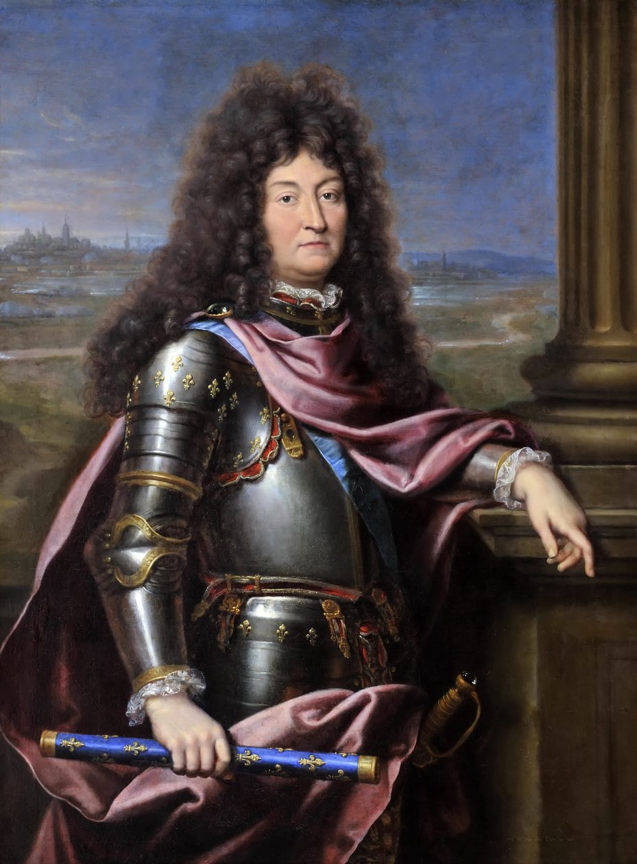 Luís XIV, rei da França 1638-1715 de Pierre Mignard