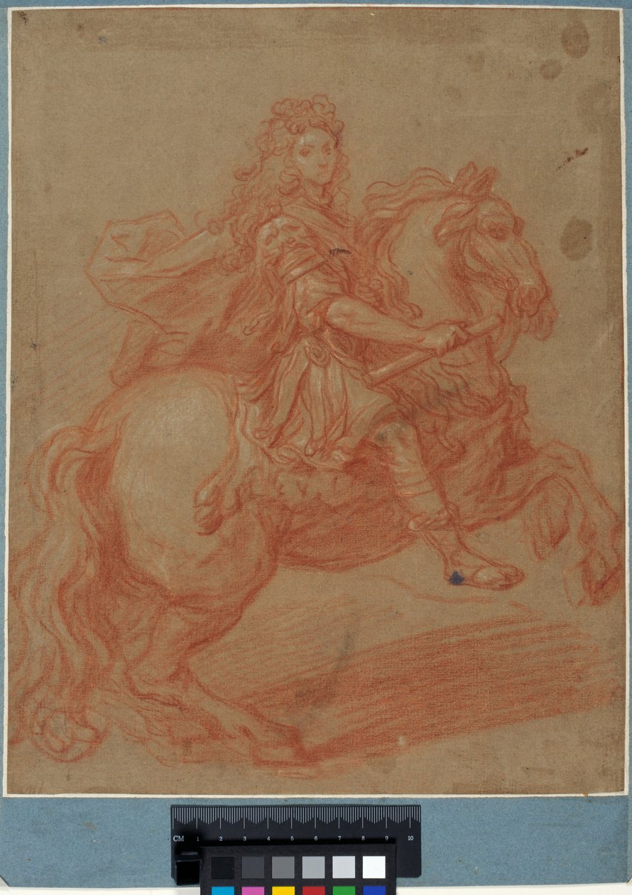 Ludwig XIV. zu Pferd de Pierre Mignard