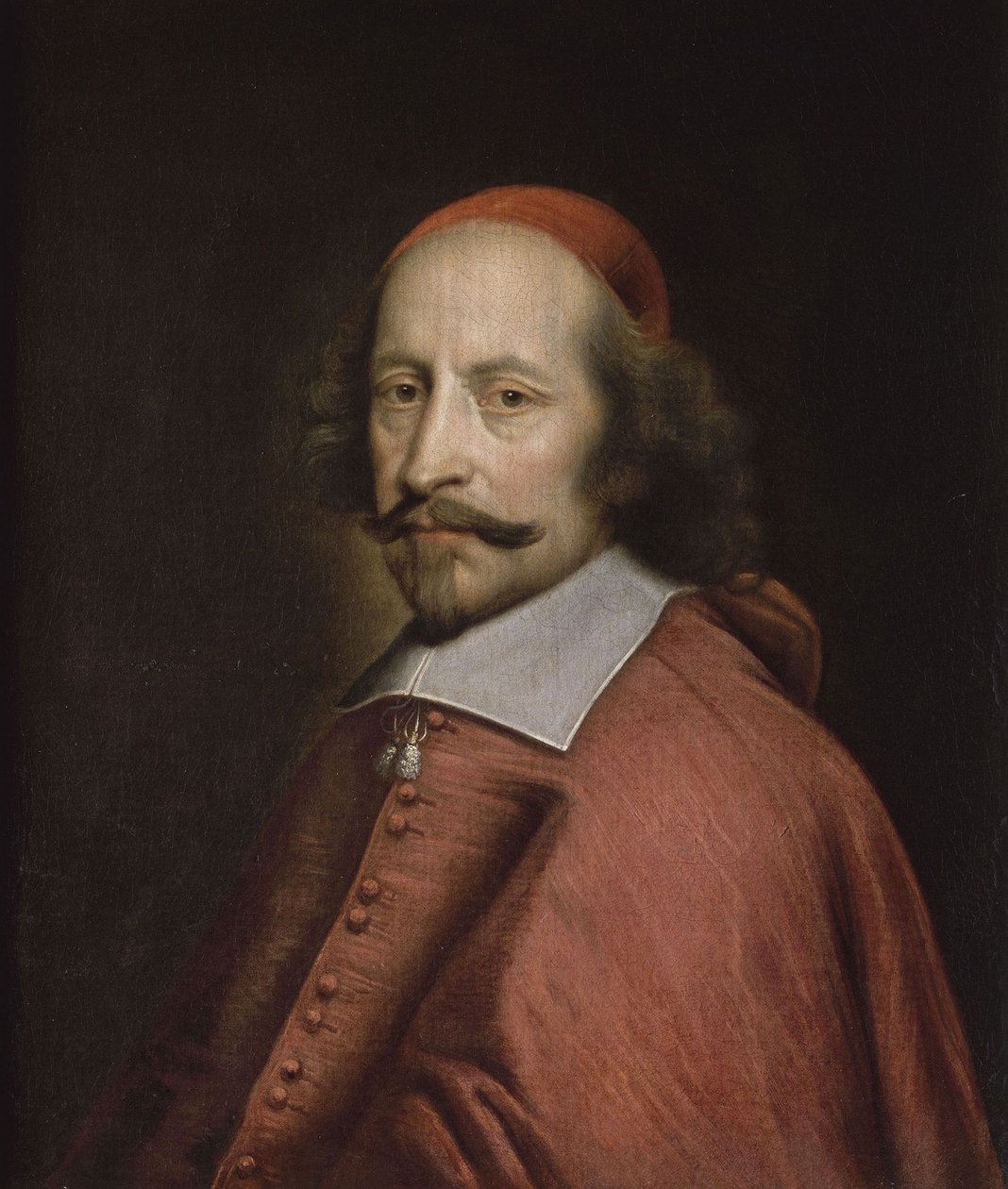 Retrato do cardeal Mazarin, 1661 de Pierre Mignard