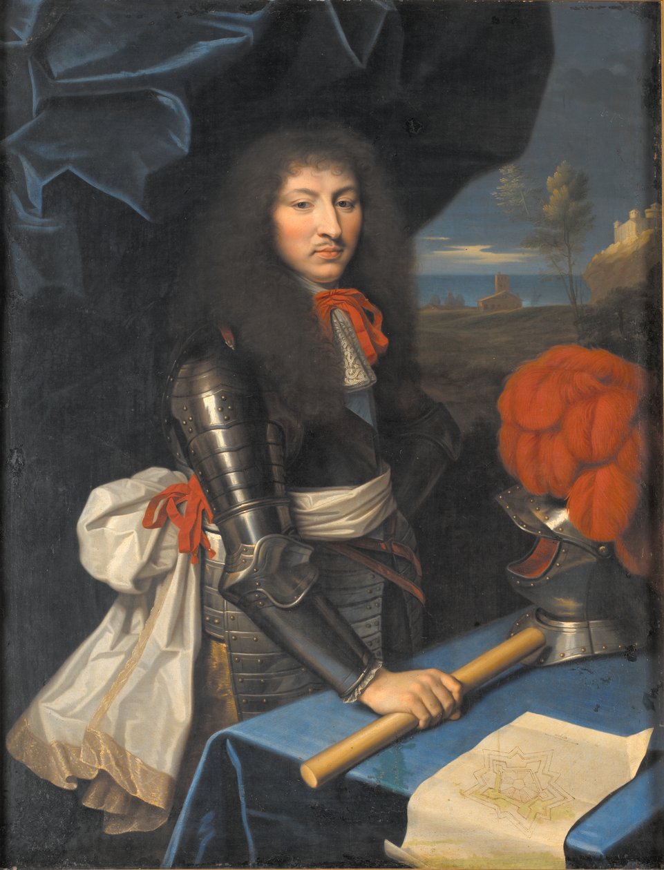 O jovem Luís XIV de Pierre Mignard