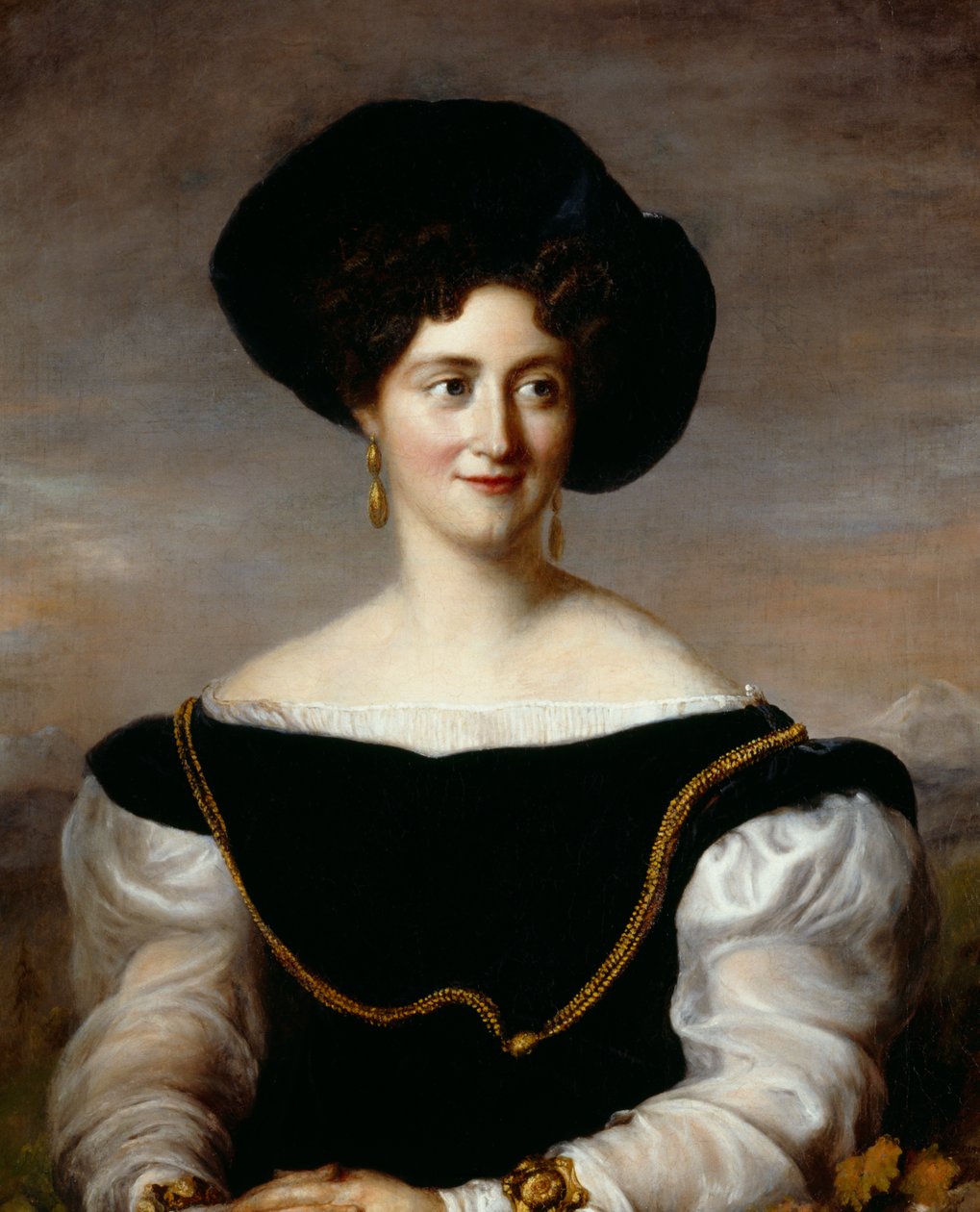 Charlotte Webster (óleo sobre tela) de Pierre Nicolas Legrand