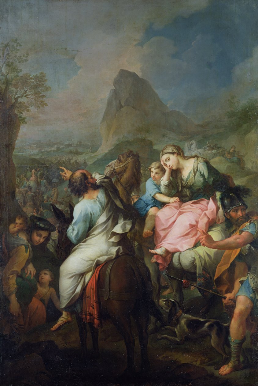 Cativeiro dos israelitas, 1733 de Pierre Parrocel